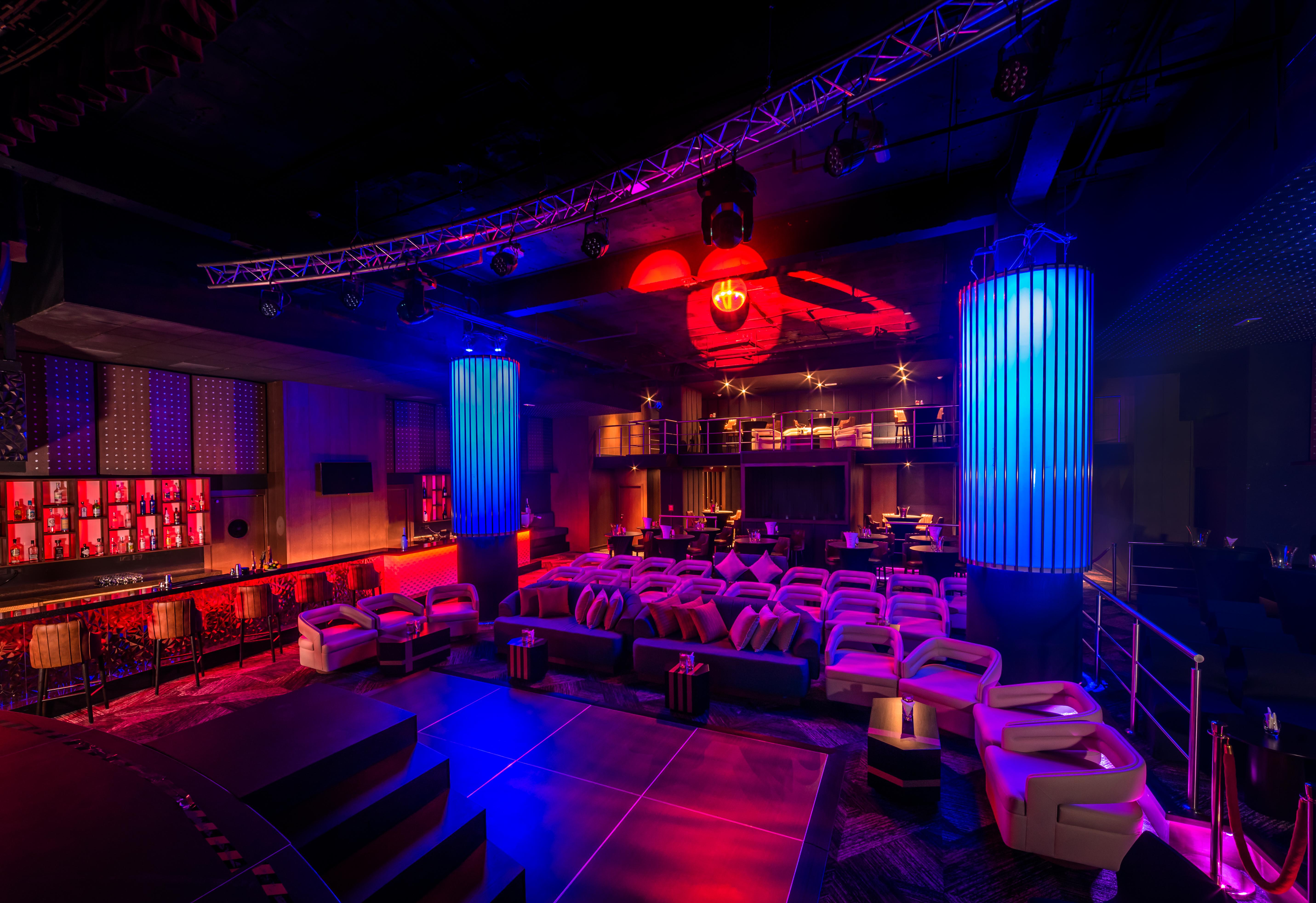 Haven Riviera Cancun (Adults Only) Alfredo V. Bonfil Dış mekan fotoğraf The interior of the nightclub